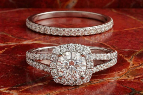 Moissanite Ring