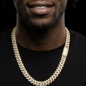 Iced Out Miami Cuban Link Moissanite Chain